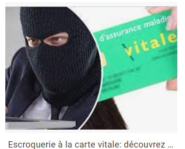 Arnaque carte vitale