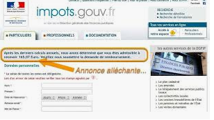 Arnaque impots