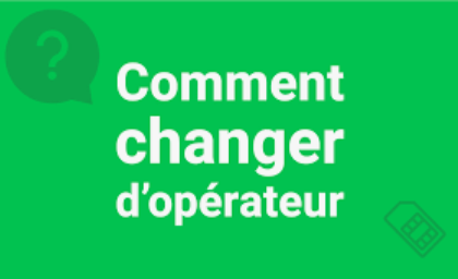 Changer d operateur